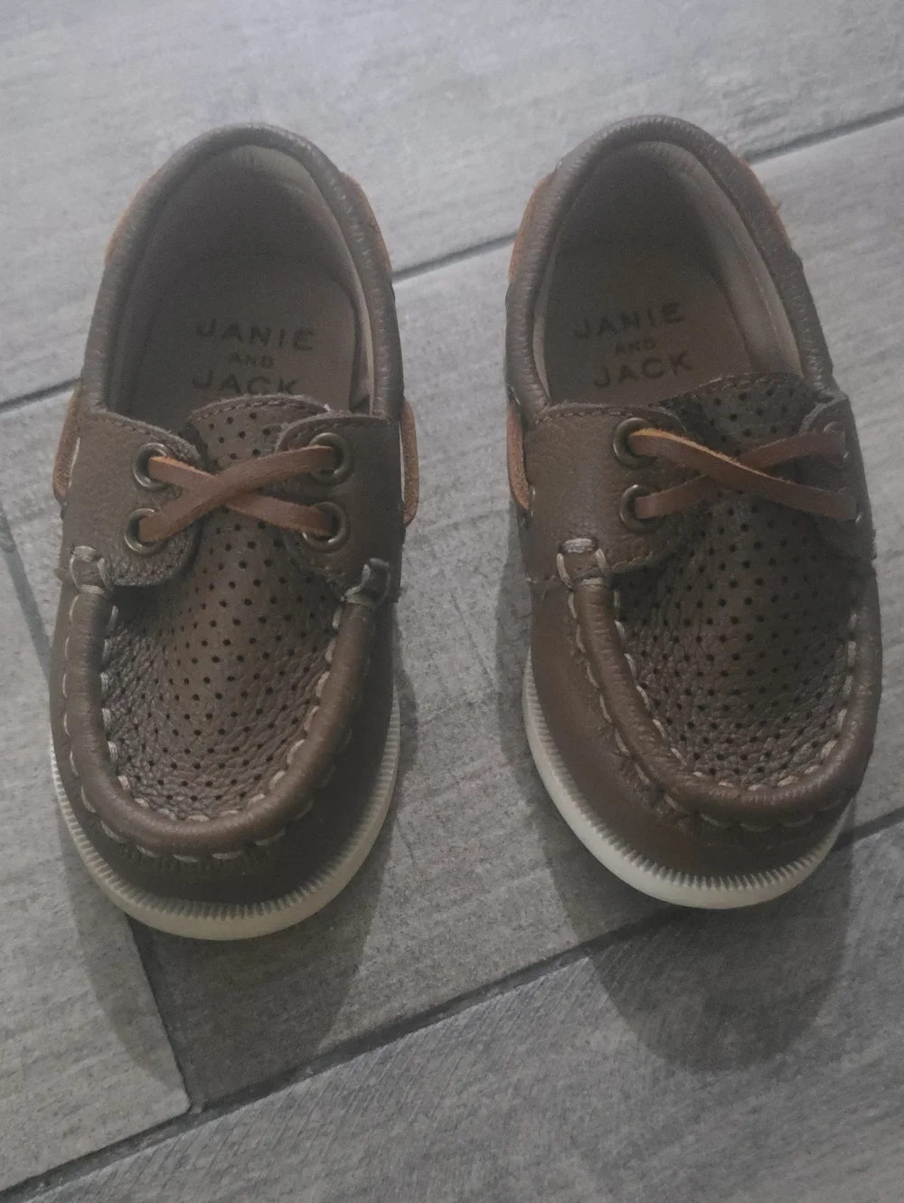 Janie and Jack Size 5 Baby Loafer